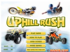 Lenktynės - Uphill rush