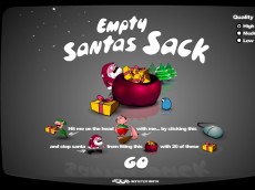 Mini žaidimai - Empty Santas sack